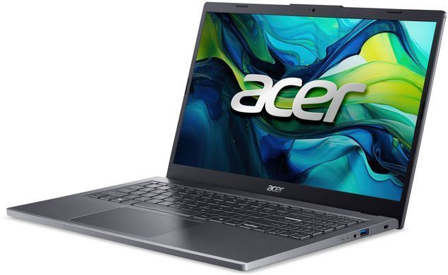 Acer Ноутбук Aspire 15 A15-51M 15.6" FHD IPS, Intel 5-120U, 16GB, F512GB, UMA, Lin, сірий NX.KXTEU.007 фото