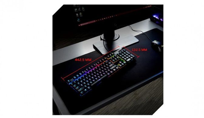 HyperX Клавиатура Alloy Origins Red USB RGB PBT ENG/RU, Black 639N3AA фото