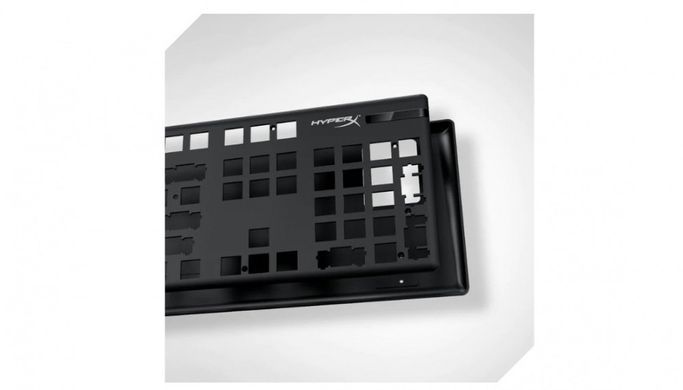 HyperX Клавиатура Alloy Origins Red USB RGB PBT ENG/RU, Black 639N3AA фото