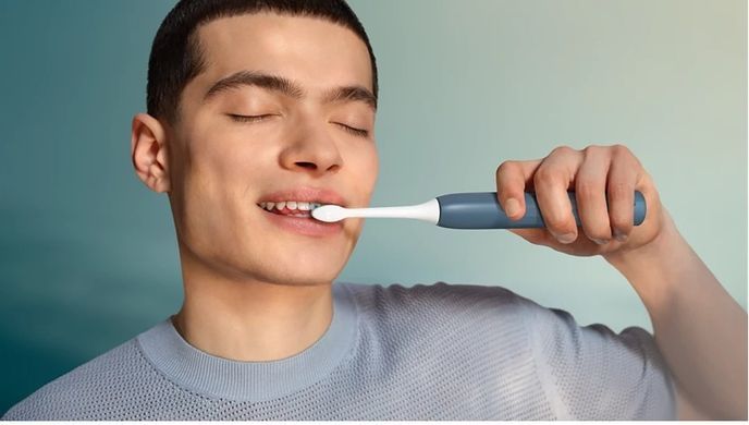 Philips Щітка зубна електр. Philips, Sonicare 2100, насадок-2, морської хвилі HX4022/04 фото