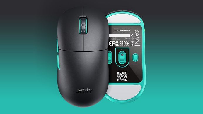 Cherry Xtrfy Миша M8 WIRELESS Black M8W-RGB-BLACK фото