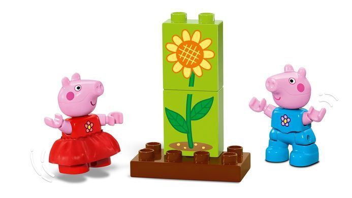 LEGO Конструктор DUPLO Peppa Pig Сад і будиночок на дереві Пеппи 10431 фото