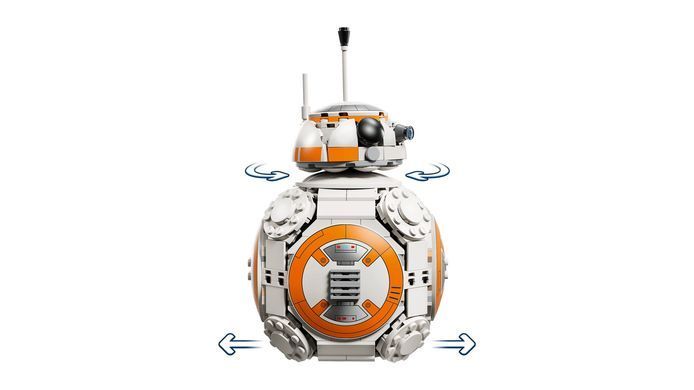 LEGO Конструктор LEGO Star Wars Дроїд-астромеханік BB-8 75452 фото
