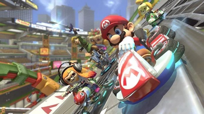 Games Software Гра консольна Switch Mario Kart 8 Deluxe, картридж 045496420277 фото