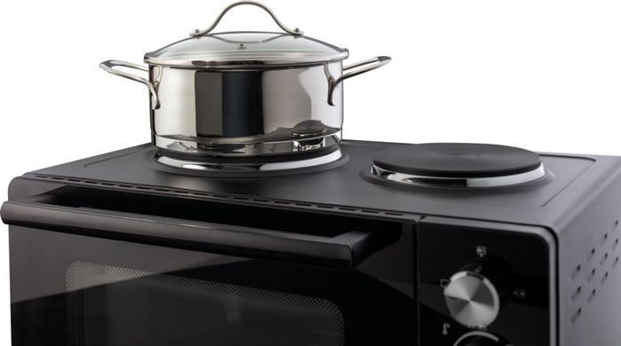 Gorenje Міні піч, 30л, 52x32х40.5см, 2 електричні конф., чорний OM30GBX фото