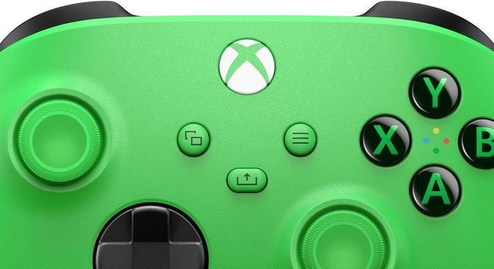 Microsoft Геймпад Microsoft Xbox бездротовий, зелений QAU-00091 фото