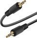 Belkin Кабель jack 3.5 > jack 3.5 (M/M) 1м, черный 6 - магазин Coolbaba Toys