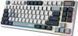 MSI Клавиатура механическая FORGE GK600 TKL W SKY UA 104key, mechanical Linear, USB-A, Wireless, Bluetooth, EN/UKR/RU, RGB, белый 4 - магазин Coolbaba Toys