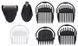 BaByliss Набір для стрижки, для бороди, вусів, голови і носа, акум., вібраційний мотор, насадок-6, сталь, чорний 8 - магазин Coolbaba Toys