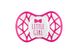 Пустушка Nuvita 7084 Air55 Cool ортодонтична 6m+ "LITTLE GIRL" яскраво-рожева 1 - магазин Coolbaba Toys