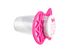 Пустушка Nuvita 7084 Air55 Cool ортодонтична 6m+ "LITTLE GIRL" яскраво-рожева 2 - магазин Coolbaba Toys