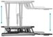 Подставка DIGITUS Ergonomic Workspace Riser, 11-46cm, black 11 - магазин Coolbaba Toys