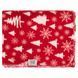ARDESTO Плед Fleece 130x160см, 100% полиэстер, заснеженные елки