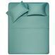 ARDESTO КПБ 1.5сп Mix&Match, підковдра 160х220см, простирадло 180x240см, наволочки (2) 50х70см, 100% бавовна, сатин, зелений