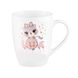 ARDESTO Mug with spoon Love, 320ml, new bone china, stainless steel, white 4 - магазин Coolbaba Toys
