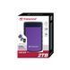 Transcend Портативный жесткий диск 2TB USB 3.1 StoreJet 25H3 Фиолетовый 5 - магазин Coolbaba Toys