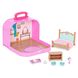 Игровой набор Li'l Woodzeez Кейс фиолетовый (Спальня) с аксессуарами 2 - магазин Coolbaba Toys