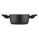 ARDESTO Casserole with glass lid Gemini Bari, 2.5l, aluminum, black 4 - магазин Coolbaba Toys