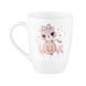 ARDESTO Mug with spoon Love, 320ml, new bone china, stainless steel, white 2 - магазин Coolbaba Toys