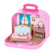 Игровой набор Li'l Woodzeez Кейс фиолетовый (Спальня) с аксессуарами 1 - магазин Coolbaba Toys