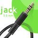 Belkin Кабель jack 3.5 > jack 3.5 (M/M) 1м, черный 3 - магазин Coolbaba Toys