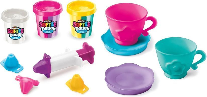 Cra-Z-Art Cra-Z-Art Modeling dough Fancy Tea Party set 10pcs 66605CRA фото