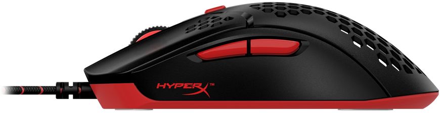 Миша HyperX Pulsefire Haste USB, Black/Red 4P5E3AA фото