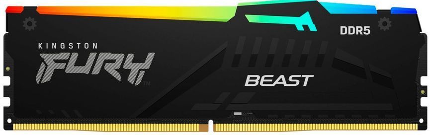 Kingston Пам'ять ПК Kingston DDR5 32GB 6400 FURY Beast RGB EXPO KF564C32BBEA-32 фото