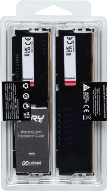Пам'ять ПК Kingston DDR5 32GB KIT (16GBx2) 5600 FURY Beast Black EXPO KF556C36BBEK2-32 фото
