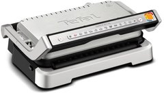 Tefal Гриль прижимний OptiGrill 4in1 XL 2200Вт, темп. режимів-4, з`ємні пластини, форма для випічки, метал GC784D30 фото