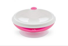 Тарілка Nuvita з підігрівом 6м+ рожева NV1427Pink - купити в інтернет-магазині Coolbaba Toys