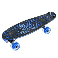 Скейтборд Neon Hype Синій N100787 - купити в інтернет-магазині Coolbaba Toys