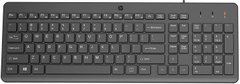 Клавиатура HP 150 USB UA Black 664R5AA фото