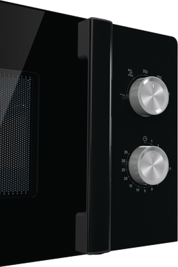 Gorenje Микроволновая печь Gorenje, 17л, мех. управл., 700Вт, черный MO17E1BH фото