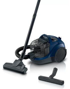 Bosch Пылесос контейнерный, 550Вт, НЕРА13, синий BGS21X320 фото