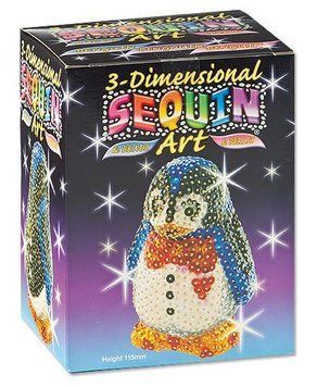 Набор для творчества Sequin Art 3D Пингвин SA0503 фото
