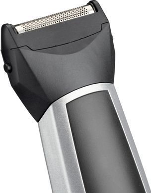 BaByliss Набор для стрижки для бороды, усов, головы, носа и тела, акум., вибрационный мотор, насадок-8, чехол, сталь, серый MT726E фото