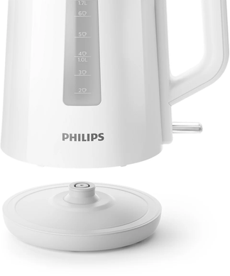 Електрочайник Philips Series 3000, 1,5л, пластик, білий HD9318/00 фото