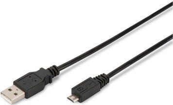 Digitus USB 2.0 (AM/microB) 1.8m AK-300127-018-S фото