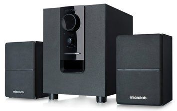 Microlab Акустична система M-106 2.1, 10W, mini-jack, чорний M-106 фото