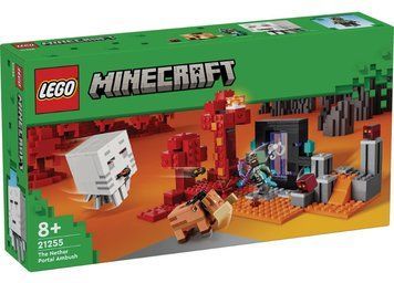 LEGO Конструктор Minecraft Засідка біля порталу в Нижній світ 21255 фото