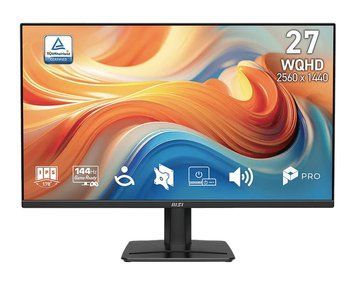 MSI Монітор MSI 27" PRO MP275Q-E14 2xHDMI, DP, MM, IPS, 2560x1440, 144Hz, 1ms, sRGB 115%, FreeSync 9S6-3PF2CM-003 фото
