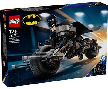 LEGO Конструктор Batman Фигурка Бэтмэна для собирания и бетцыкл 76273 фото
