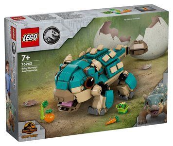 LEGO Конструктор Jurassic World Малюк Бампі: Анкілозавр 76962 фото