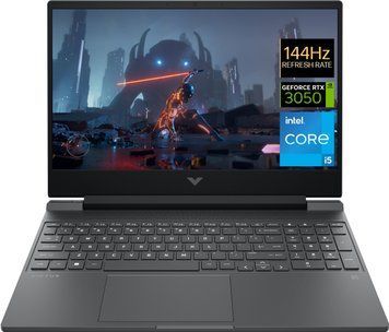HP Ноутбук Victus 15-fa0023ua 15.6" FHD IPS AG, Intel i5-12450H, 16GB, F512GB, NVD3050-4, DOS, чорний A0NV6EA фото