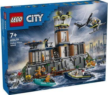 LEGO Конструктор City Поліцейський острів-в'язниця 60419 фото