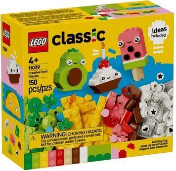 LEGO Конструктор LEGO Classic Творчі друзі з їжею 11039 фото