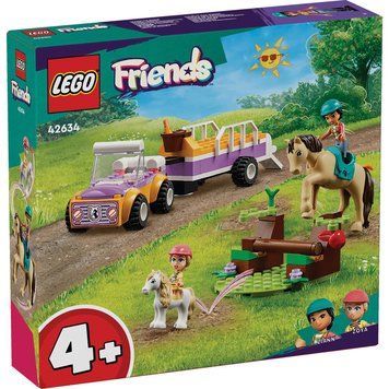 LEGO Конструктор Friends Причіп для коня й поні 42634 фото