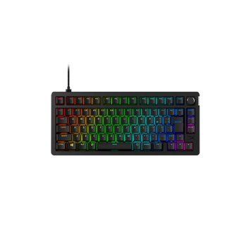 HyperX Клавіатура механічна Alloy Rise 75key, Red, USB-A, EN/UA, RGB, чорний 7G7A4AA фото