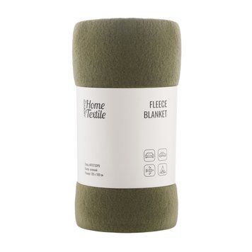 ARDESTO Плед Ardesto Fleece 130x160см, 100% поліестер, зелений